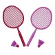 fun factory Barbie Badminton Set